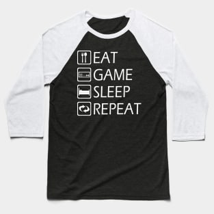 Eat Game Sleep Repeat Baseball T-Shirt